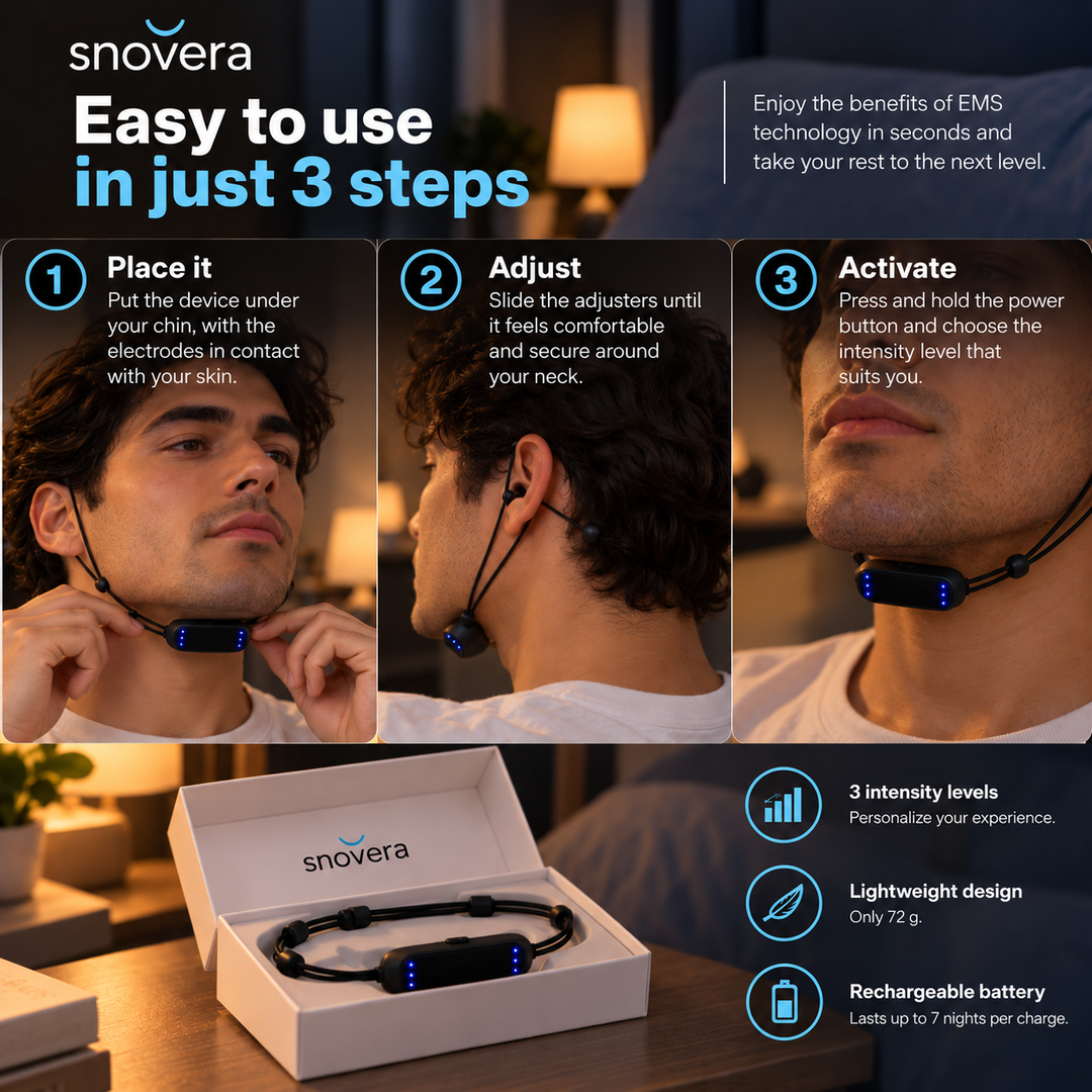 EMS Anti-Snoring Device